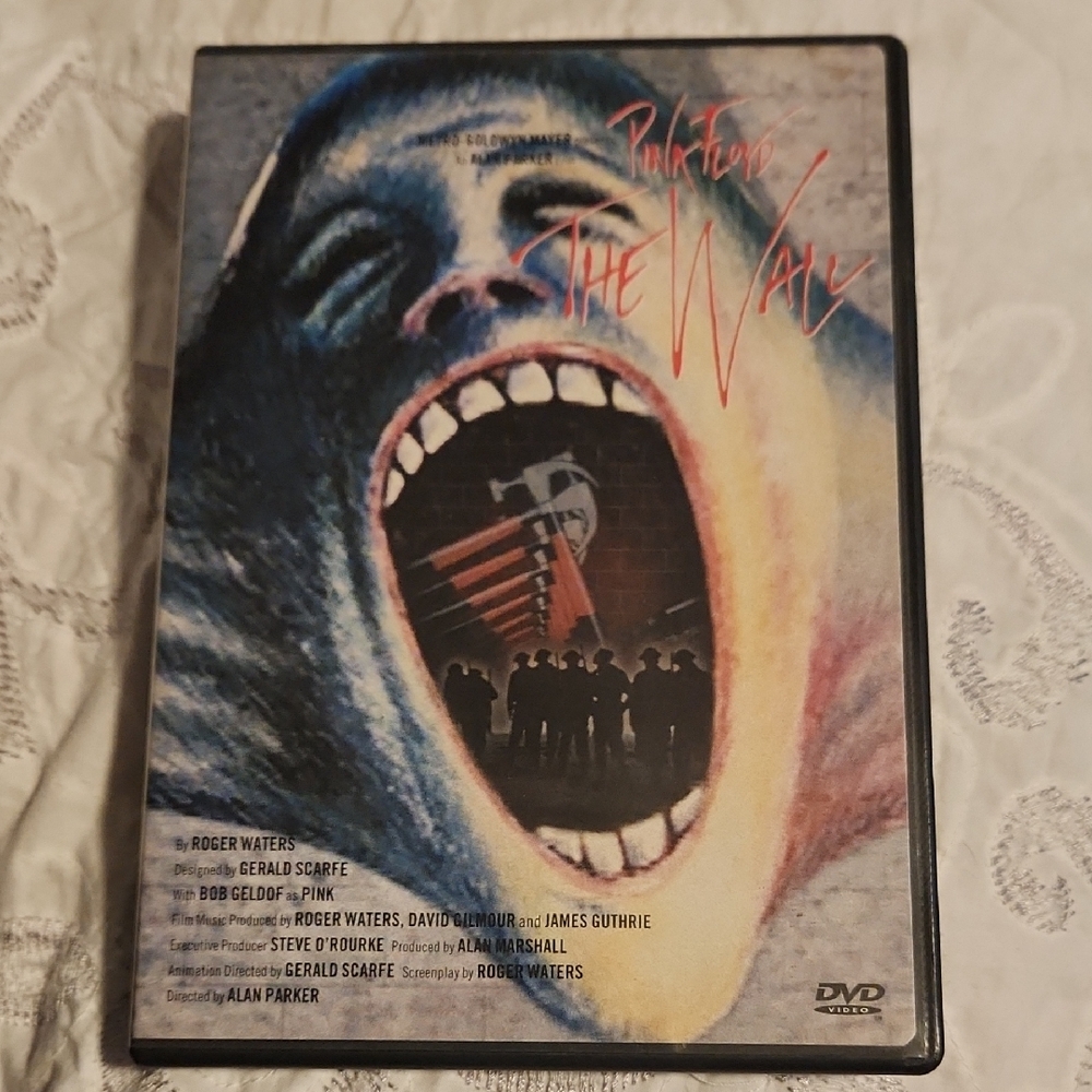 Pink Floyd The Wall DVD - Multicolor Cover